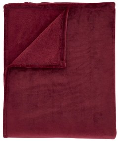 Piros mikroplüss takaró 130x170 cm Raschel Velvet – Catherine Lansfield