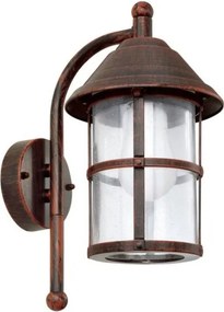 EGLO 90184 SAN TELMO Klasszikus Kültéri Fali Lámpa Antik Bronz E27 IP44