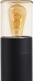 RENDL QUINN 60 stojanová černá jantarové sklo 230V LED E27 11W IP54