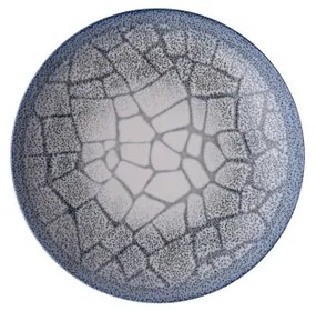 24 részes kék/porcelán étkészlet