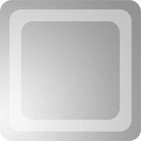 vidaXL LED-es fürdőszobatükör 30x30 cm