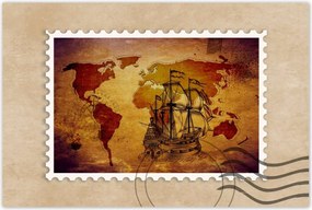 Poszterek 60x40 Régi vintage térkép