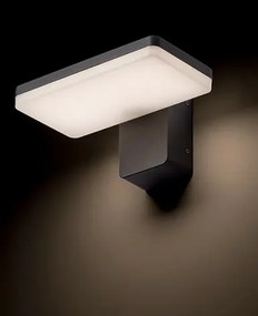 RENDL RINA fali lámpa antracitszürke 230V LED 12W IP65 3000K