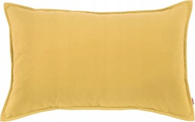 Mustár plüss díszpárna 45x140