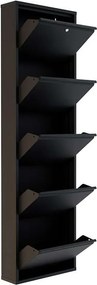 Locking 5 Piece Metal - Black