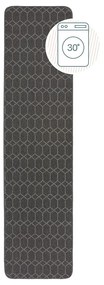 Sötétszürke mosható futószőnyeg 57x230 cm Argyll – Flair Rugs