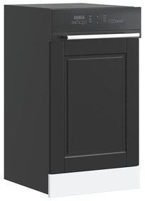 mosogatógép panel Porto&quot; Fekete 45x1,5x67 cm Mérnöki fa&quot;
