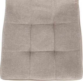 Étkezőszék, bézs/króm, GERDA NEW