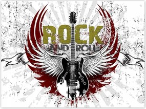 Poszterek 135x100 Rock And Roll Gitár