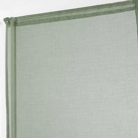 Khaki átlátszó függöny szett 2 db-os 60x90 cm Sandra – douceur d'intérieur
