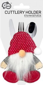 Manó Gnome Karácsonyi evőeszköz tartó