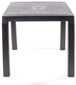 Taranto 4 személyes kerti bútorszett Antracit-bar N