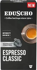 Kávékapszula, Nespresso® kompatibilis, 10 db, EDUSCHO Espresso Classic (KHK1147)