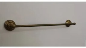 Balneum ANTIKOLT szimpla törölközőtartó rúd 55 cm, bronz