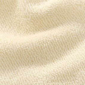 Goldea bordűr nélküli frottír törölköző és fürdőlepedő soft – krémszínű 70 x 140 cm