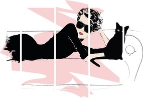 Kép - Fashion lady (150x105 cm)