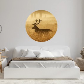 PIPPER. Kör alakú falmatrica "Szarvas 3" Méret: 100cm