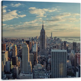 Vászonkép Manhattan építészet 90x90 cm