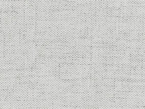 Világosszürke kárpitozott franciaágy 200x200 cm Linea – Micadoni