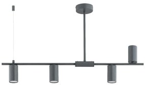 Csillár rúdon URANOS 4xGU10/10W/230V szürke
