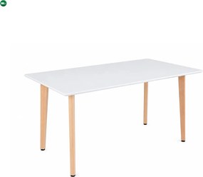 Silla 150 6+1 étkező garnitúra fehér-fehér