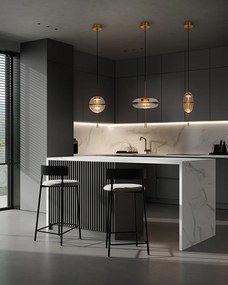 King Home CHAPLIN MD12001-1T-200 Függőlámpa 1x7,5W/LED 3000K 600LM IP20