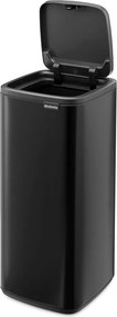Matt fekete acél érintésre nyíló szemetes 30 l Bo Touch – Brabantia