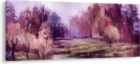 Kép - Őszi tájképfestés (120x50 cm)