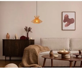 Lucide 10420/32/72 - Csillár zsinóron TASMAN 1xE27/60W/230V bézs