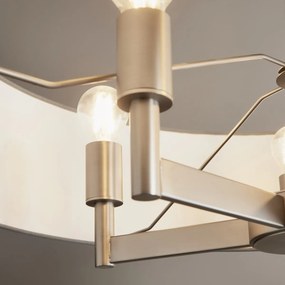 Endon modern függeszték grande nikkel szürke end81002