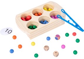 Színek, számok Montessori fejlesztő fajáték