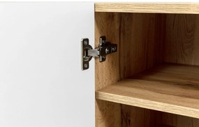 HAER 2 stílusos TV asztal - wotan tölgy / fekete