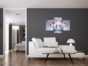 Kép - Gyémánt szív (90x60 cm)