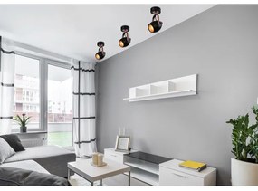 ANICA spotlámpa 1xE14/40W/230V fekete/réz színben