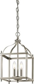 Kichler LARKIN KL-LARKIN-P-S-NI Függőlámpa 2x60W/E14