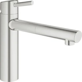 Grohe Concetto New mosogató csaptelep kihúzható zuhannyal supersteel 31129dc1 G31129DC1