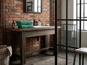 Fürdőlepedő EMBORIA 70 x 140 cm zöld, 100% pamut