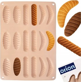 Szilikon keksz sütőforma omlós praliné kekszekhez