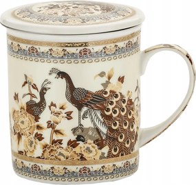Porcelán teásbögre fedő szűrő