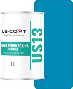 Konyhabútor Festék Szekrényfrontok Kék Világos RAL5012 Fényes 1L