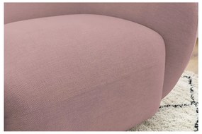 Világos rózsaszín fotel Celine – Bobochic Paris