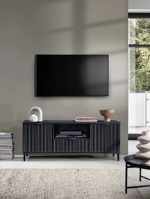 TV-szekrény 135 cm, indigókék ELEGANZO LS-3
