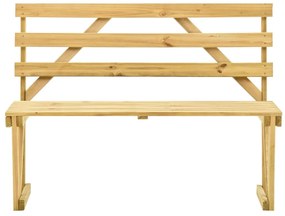 vidaXL impregnált fenyőfa kerti pad 120 cm