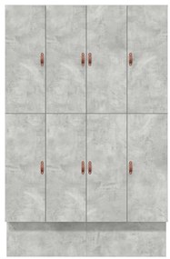 Tároló Ágykeret Betond Grey 135x190 cm