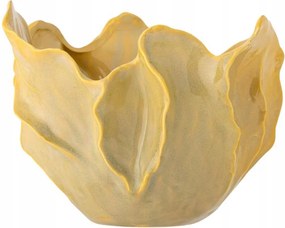 Bloomingville Bastien Dekorációs tál 25 cm Fedő kaspóhoz Sárga