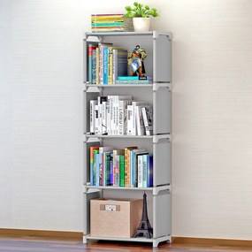 Sorno könnyen összeszerelhető könyvespolc 124*42*26cm RAM-MD254