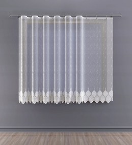 Mg Függöny 630/18 Fehér 350x180cm Kész Szalaggal M