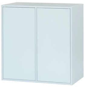 Boxie 2 ajtós fali szekrény 80x80x37 cm kék