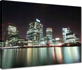 Vászonkép 40x30 Megvilágított London
