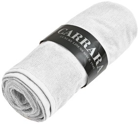 CARRARA törölközőkészlet 1db 60x100 cm és 1db 40x55 cm 100% pamut, fehér